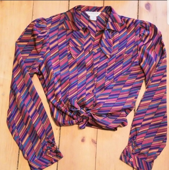 Vintage Tops - Vintage 80's Button Down Top